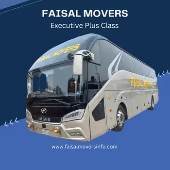 faisal movers executive plus class bus