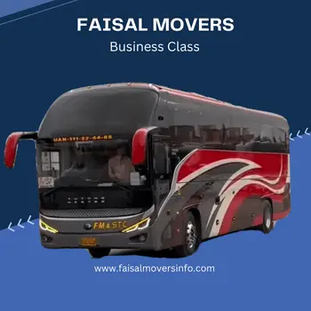 faisal movers business class bus