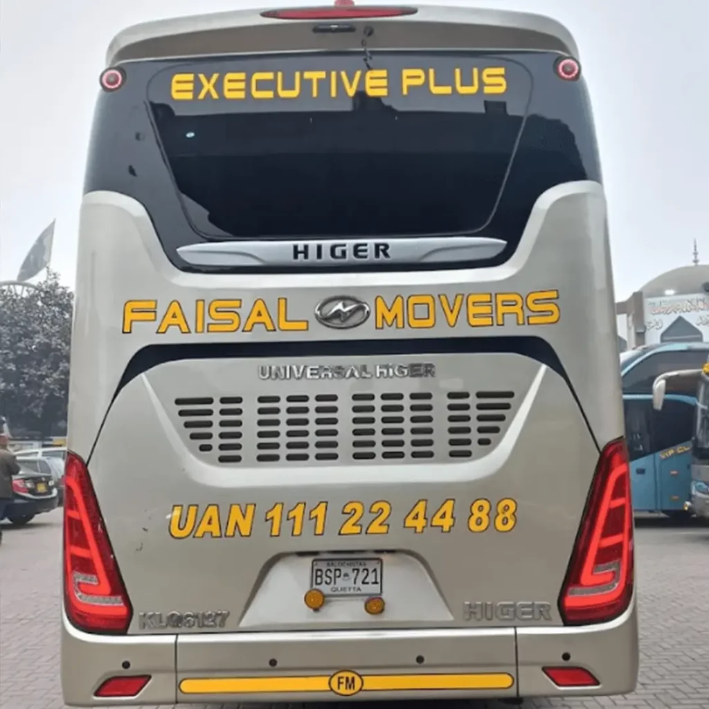 faisal movers executive plus bus image