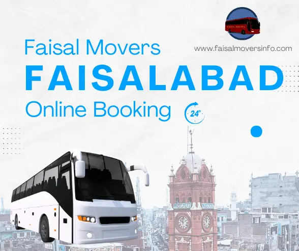 Faisal Movers Faisalabad Contact Number, Online Booking and Ticket Price