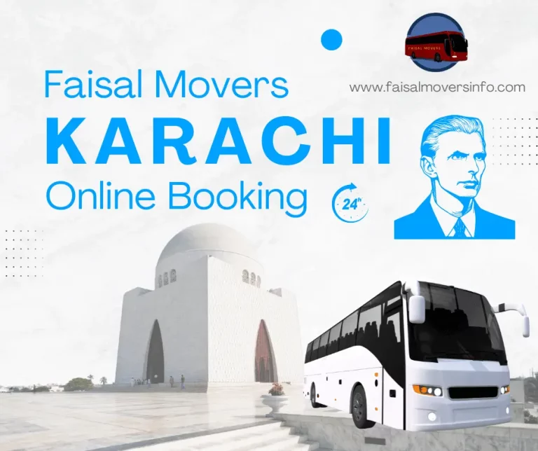 Faisal Movers Karachi Contact Number, Online Booking and Ticket Price