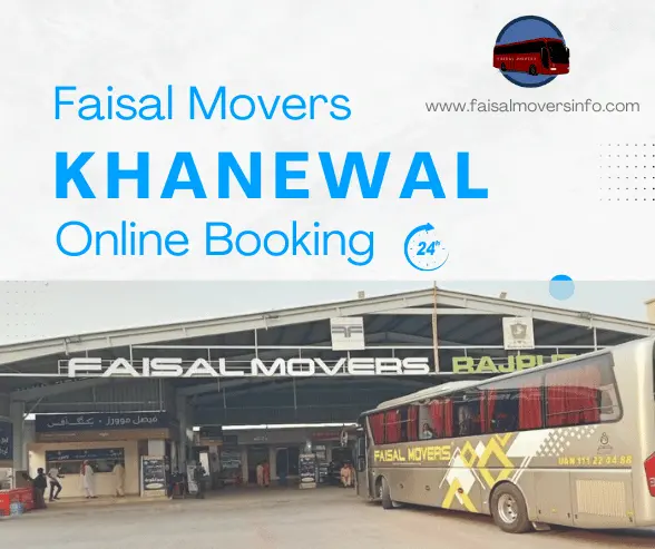 Faisal Movers Khanewal Contact Number, Online Booking and Ticket Price
