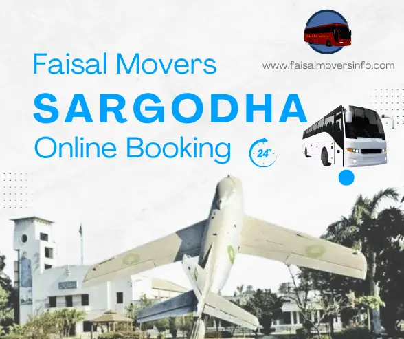 Faisal Movers Sargodha Contact Number, Online Booking and Ticket Price