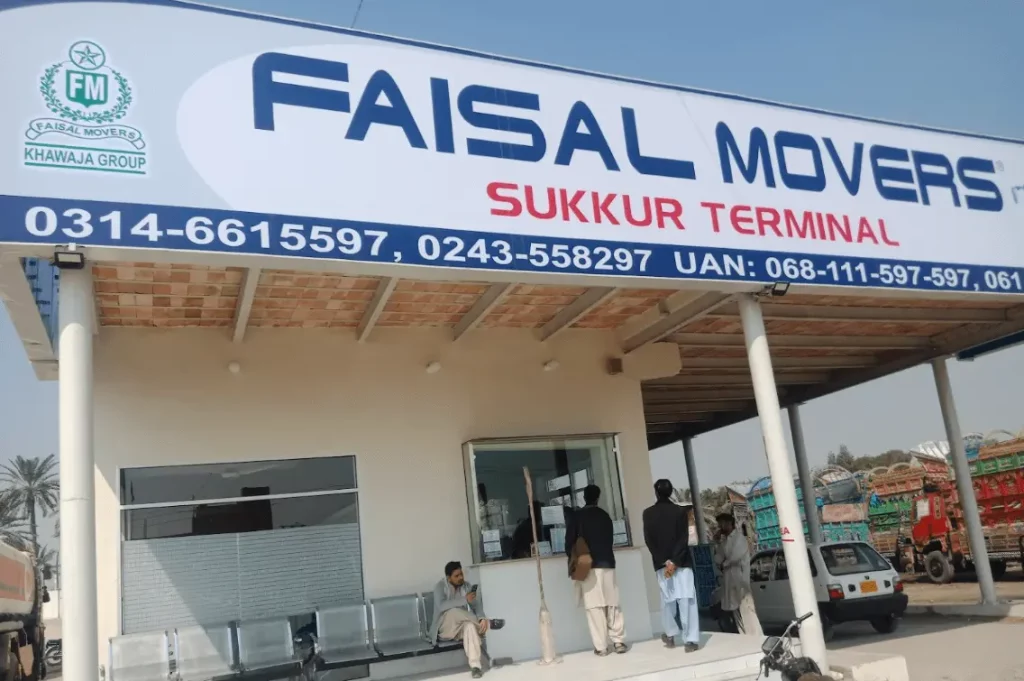 faisal movers sukkur terminal