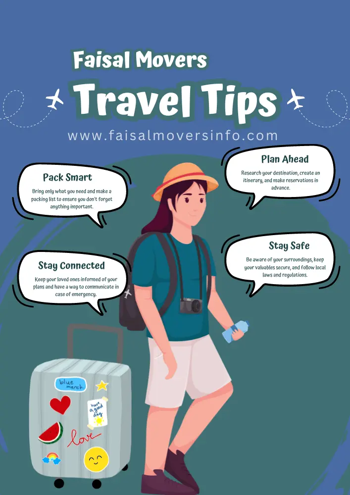 faisal movers travel tips