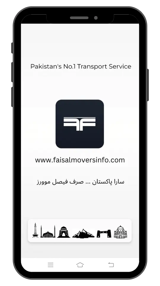 step 1 download faisal movers application from google play store and apple store