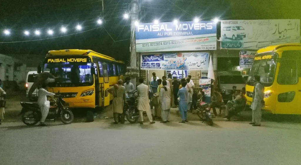 faisal movers alipur terminal