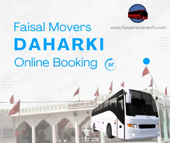 Faisal Movers Daharki Terminal Address, Contact Number & Online Booking