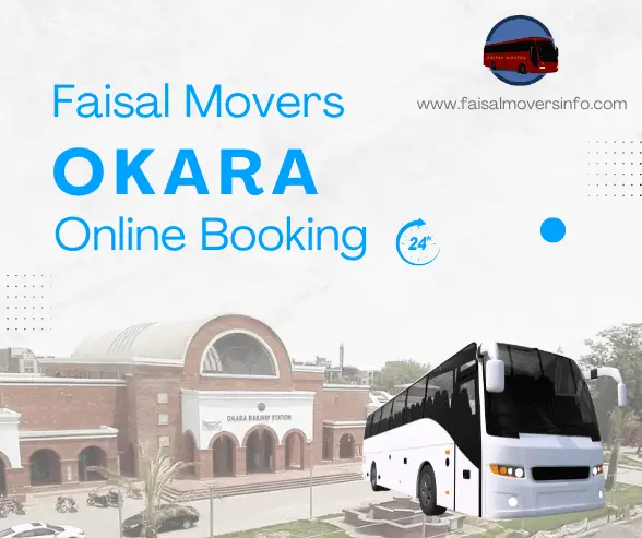 Faisal Movers Okara Contact Number, Online Booking and Ticket Price