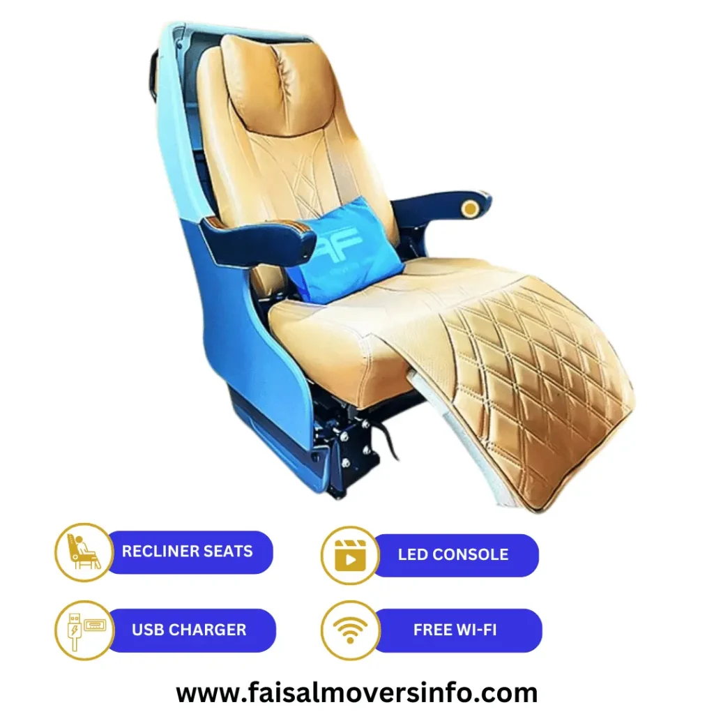 faisal movers business class seats