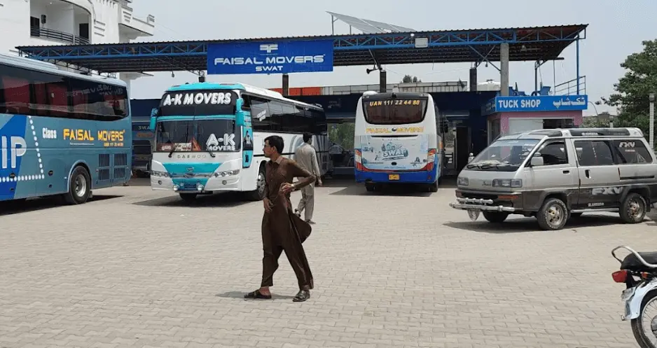 faisal movers swat terminal directions