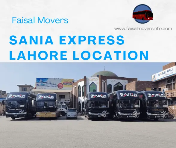 sania express lahore location