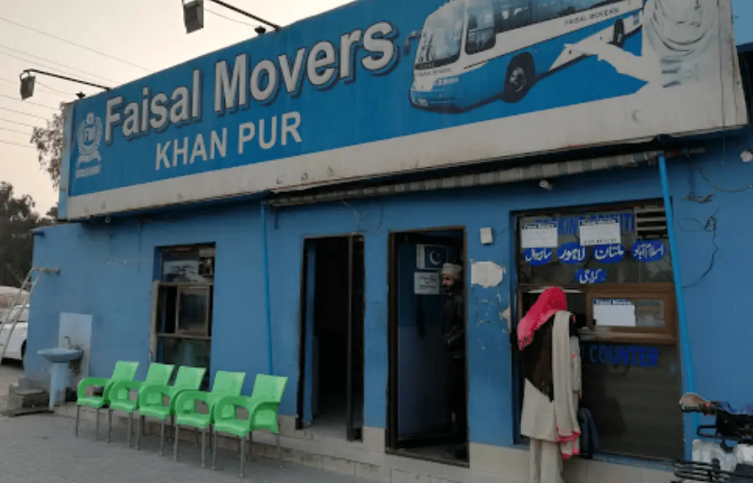 faisal movers khanpur terminal address