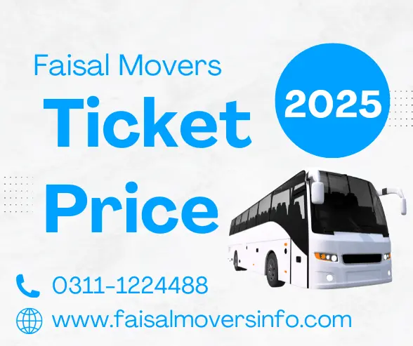 faisal movers ticket price